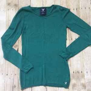 American Eagle Teal Sweater